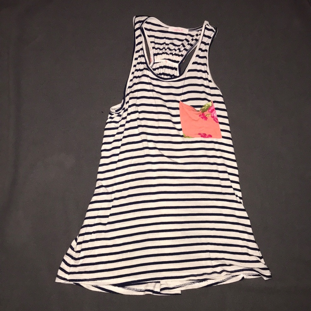 Racer back tank top